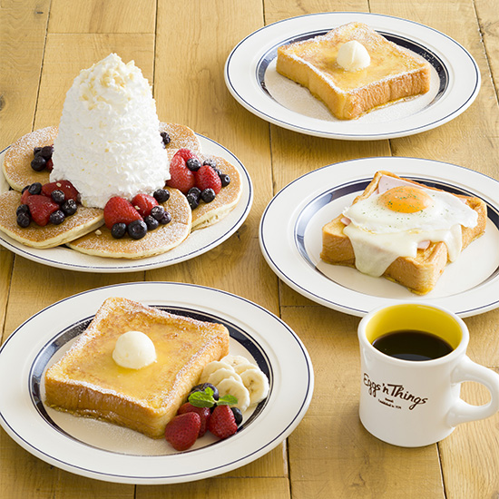 Eggs 'n Things新メニュー 『自家製ふわとろフレンチトースト